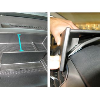 Brodit Suport de fixare ProClip pentru Volkswagen Caddy/Caddy Life 16-20, întărit, pe centru