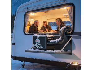 Hcalory TB MAX Toolbox – nezávislé 8kW dieselové topení, 12V/24V/220V, nádrž 7,5L, APP, CO alarm