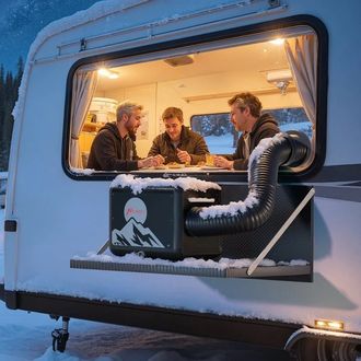 Hcalory TB MAX Кутия за инструменти - независим дизелов нагревател 8kW, 12V/24V/220V, резервоар 7,5L, APP, аларма за CO