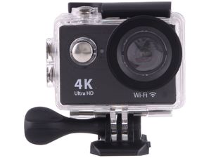 H9 akciókamera tartozékokkal, 4K, 2K videó, 120 FPS, fekete
