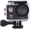 H9 akciókamera tartozékokkal, 4K, 2K videó, 120 FPS, fekete