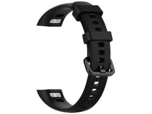 Mobilly Înlocuire curea de silicon pentru Honor Band 5 și 4, negru