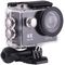 H9 akciókamera tartozékokkal, 4K, 2K videó, 120 FPS, fekete