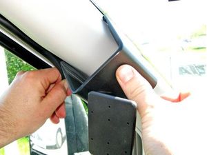 Brodit ProClip montážní konzole pro Ford Transit 14-19/Transit Tourneo 14-18, vlevo na sloupek