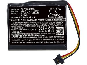 Akkumulátor Tomtom Start 52, 1000 mAh, Li-Ion, Li