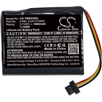 Baterie pentru Tomtom Start 52, 1000 mAh, Li-Ion