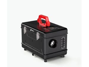 Hcalory TC2S szerszámosláda kompakt 2S- független 8kW-os dízel fűtőberendezés, 12V/24V/220V, 5L tartály, APP