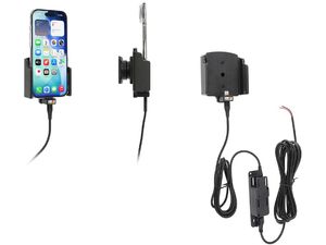 Brodit držák do auta nastavitelný s USB-C se skrytým nabíjením š. 70-83 mm, tl. 2-10 mm