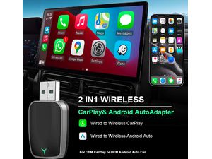 Mobilly vezeték nélküli CarPlay és Android Auto eredeti autórádióhoz, BMW-hez is alkalmas