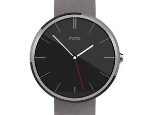 Motorola Moto 360 chytré hodinky, stříbrné