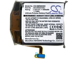 Baterie pentru Samsung Galaxy Watch 46mm, Samsung Sm-R800 ( eq. EB-BR800ABU ), 450 mAh