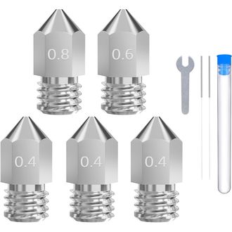Gehärteter Düsensatz 0,4 -0,8mm