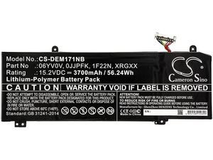 Akku für Dell Alienware M15 / M17 / G5 / G7, und andere, 3700 mAh, Li-Pol