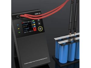 FNIRSI SWM-10 Aparat portabil de sudură prin puncte, capacitate baterie 5000 mAh, ecran color TFT