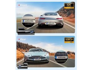 AZDOME M300S 4K Dash Cam Rückfahrkamera Kit