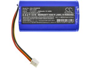 Akkumulátor Liectroux C30B/ BLAUPUNKT BPK-VCBB1XB/ Midea M4, 2600mAh, Li-Ionhoz