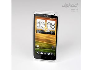 Jekod TPU silikonový kryt pro HTC ONE M7, bílá