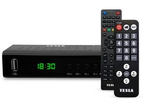 TESLA TE-323, DVB-T2 vevő, H.265 (HEVC)