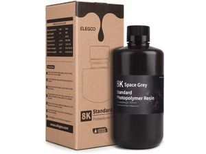 ELEGOO 8K Standard-Harz 1kg, raumgrau