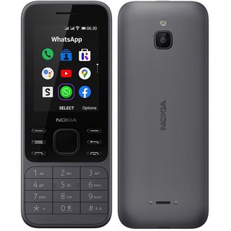 Nokia 6300 4G DualSIM, šedá