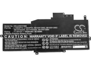 Akkumulátor Lenovo Thinkpad X1 Nano, Thinkpad X1 Nano Gen 1-20un000 és másokhoz, 4050 mAh, Li-Ion