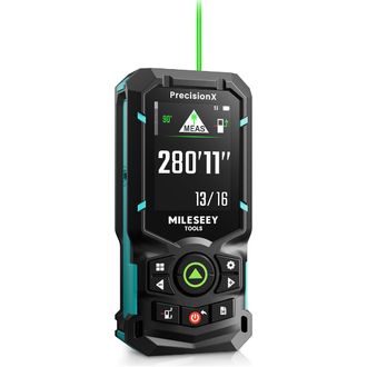 Mileseey S50 lézeres mérőműszer, zöld sugár, 120 m