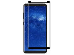 VMAX 3D ochranné sklo Samsung Note 8, zahnuté, vhodné s pouzdrem, černý okraj + aplikátor zdarma