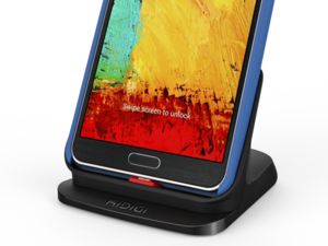 Kidigi UltraThin dob. a synch. kolébka pro Samsung Galaxy NOTE 3 se slotem pro druhou baterii, černá