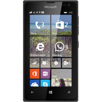 Microsoft Lumia 435 SS Fekete