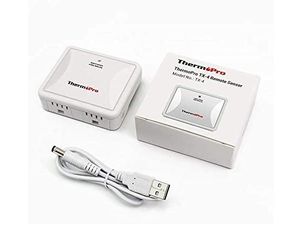 Senzor de înlocuire Thermopro TX-4C pentru stația meteo TP-68C, 868 MHz, reîncărcabilă