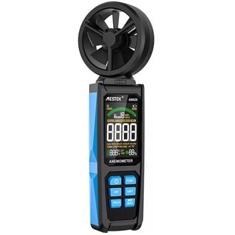 Mestek AM620 professionelles digitales Anemometer mit LCD-Farbdisplay