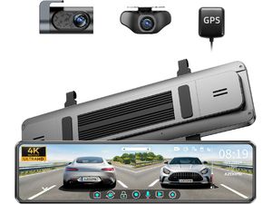 AZDOME PG18S 4K Mirror Dash Cam камера за кола с огледало за обратно виждане