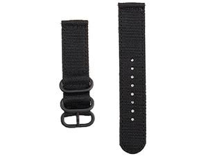 Mobilly curea universală, 22 mm, nailon, negru