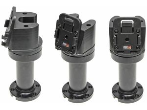 Brodit set otočného montážního podstavce a MultiMove clipu, výška 165 mm, sklon 75°, černý