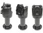 Brodit set otočného montážního podstavce a MultiMove clipu, výška 165 mm, sklon 75°, černý