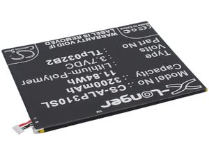 Akku für Alcatel One Touch Pixi (eq. TLP032BD), 3200mAh