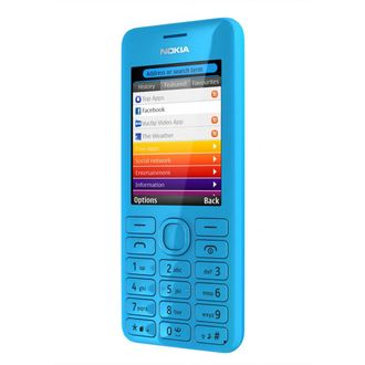 Nokia 206 Dual SIM син