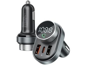 Proove FM Launcher Sound Link 30W, transmițător FM și încărcător auto QC3.0/PD3.0, Bluetooth 5.4