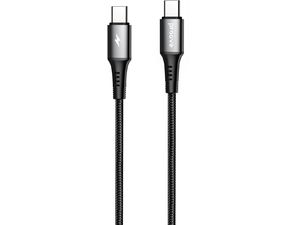 Proove WIREX kabel USB-C/USB-C,3A/60W, 480Mbps, 2m, hliníková slitina, opletený