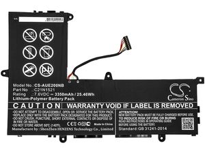 Baterie pentru Asus VivoBook E200HA/L200HA / Eeebook X206HA, 3350mAh, Li-Pol
