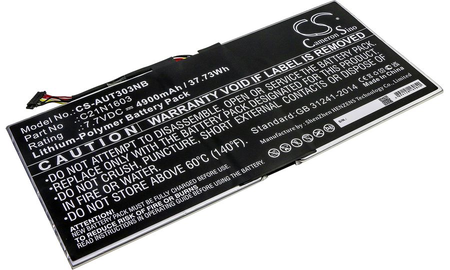 Akkumulátor Asus Transformer Pro / Transformer 3 Pro / T302/303/304/305 , 4900mAh, Li-Pol, 4900mAh, Li-Pol