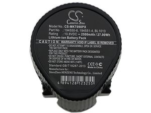 Baterie pentru Makita CC300, LC01, JV100 (eq. 194550-6), 2500mAh