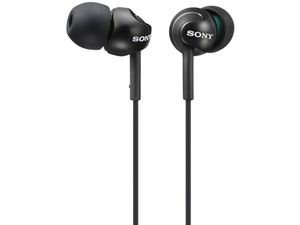 SONY sluchátka MDR-EX110LP, černá