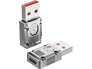 Adaptor Proove GAMING MATRIX OTG Type-C la USB 3.1, transfer de date 10Gbps, suport 120W, pentru PC/laptop