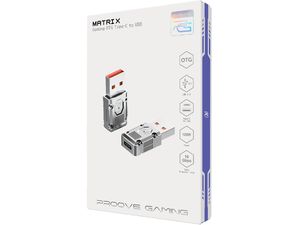 Adaptor Proove GAMING MATRIX OTG Type-C la USB 3.1, transfer de date 10Gbps, suport 120W, pentru PC/laptop