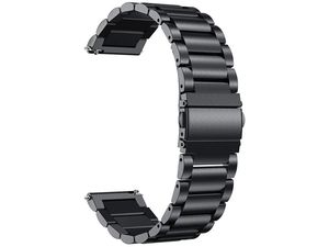 Curea universală de schimb 22 mm, metalică, neagră