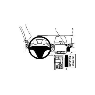 Brodit Монтажна скоба ProClip за Volkswagen Touareg 11-18, в центъра