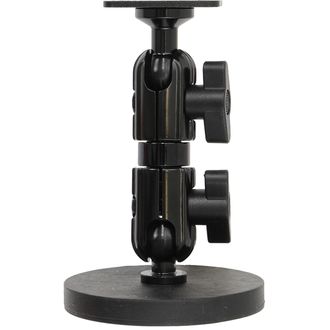 Baza de montaj cu prindere magnetică pentru profile rotunde și dreptunghiulare, înălțime 128 mm