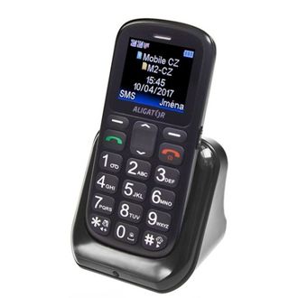 Aligator A321 Senior + Tischladegerät, grau-schwarz