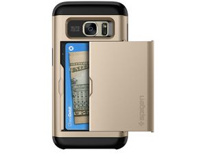 Spigen pouzdro Slim Armor CS pro Galaxy S7, zlaté